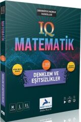 Paraf Yayınları IQ Matematik Denklem ve Eşitsizlikler 1. Seri Soru Kütüphanesi