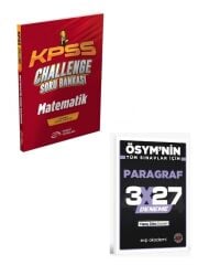 Murat 2027 KPSS Matematik CHALLENGE Soru Bankası+ EVP Akademi Paragraf