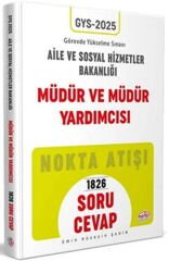 Editör Yayınları T.C. Aile ve Sosyal Hizmetler Bakanlığı GYS Müdür ve Müdür Yardımcısı Soru Cevap