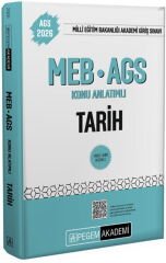 Pegem Yayınları 2026 MEB AGS Tarih Konu Anlatımlı