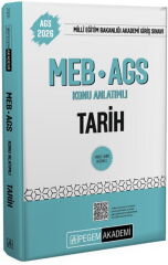 Pegem 2026 MEB-AGS Tarih Konu Anlatımlı Pegem Akademi Yayınları