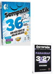 Ünlüler Karması 2027 6. Sınıf Din Kültürü ve Ahlak Bilgisi 36 Haftalık Kazanım Denemeleri+ EVP Akademi Paragraf