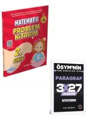 Murat 2027 2.Sınıf Matematik Problemler Kitabım+ EVP Akademi Paragraf