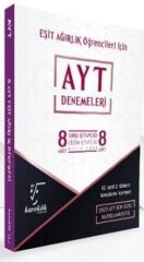 Karekök 2023 YKS AYT Eşit Ağırlık 8 Deneme
