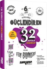 Ankara Yayıncılık 6. Sınıf Fen Bilimleri Güçlendiren 32 Haftalık Kazanım Denemeleri