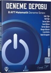 Deneme Deposu YKS AYT Matematik 8 Deneme Sınavı Deneme Deposu Yayınları
