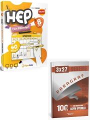 Hiper Zeka 2027 8. Sınıf Hep Fen Bilimleri 40 Haftalık Deneme+ Anla Kazan Paragraf