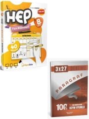 Hiper Zeka 2027 8. Sınıf Hep Fen Bilimleri 40 Haftalık Deneme+ Anla Kazan Paragraf