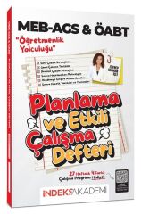 İndeks Akademi MEB-AGS ÖABT Planlama ve Etkili Çalışma Defteri - Zeynep Salman İçli İndeks Akademi Yayıncılık