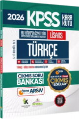 İnformal Yayınları 2026 KPSS Türkçe Full Lisans Kara Kutu ÖSYM Son 15 Yıl Çıkmış Soru Bankası