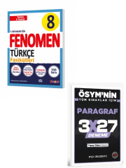 FENOMEN 2027 8 TÜRKÇE FASİKÜLLERİ (TOPLAM 8 FASİKÜL)+ EVP Akademi Paragraf