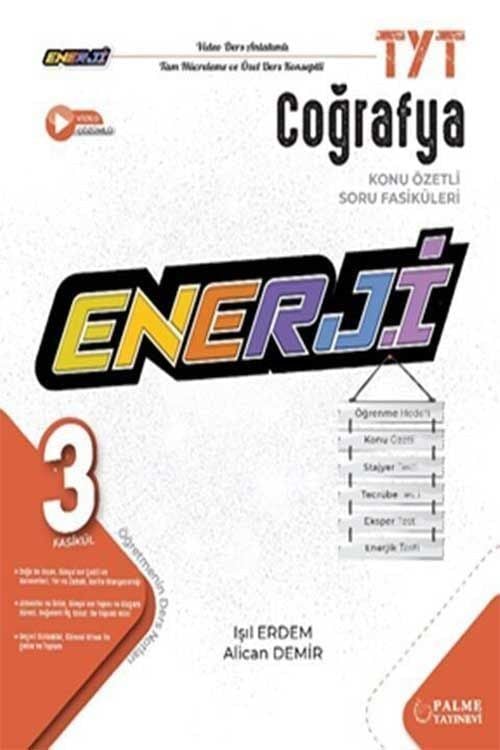 TYT Coğrafya Enerji Konu Özetli Soru Fasikülleri Palme Yayınevi
