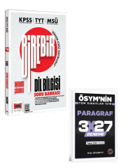Yargı 2027 KPSS TYT MSÜ Dil Bilgisi Birebir Soru Bankası Çözümlü+ EVP Akademi Paragraf