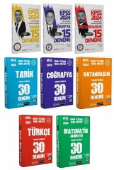 İndeks 2024 KPSS Genel Kültür Genel Yetenek 150+45 Deneme 8 li Pegem + İndeks Akademi