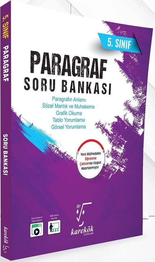 Karekök Yayınları 5. Sınıf Paragraf Soru Bankası