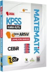 İnformal Yayınları 2026 KPSS Matematik Kara Kutusu CEBİR ÖSYM Çıkmış Soru Bankası 1. Cilt