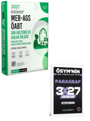 Pegem 2027 ÖABT MEB-AGS Din Kültürü Ahlak Bilgisi Öğretmenliği Konu Anlatımlı+ EVP Akademi Paragraf