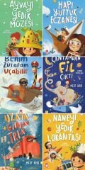 Timaş Çocuk Naneyi Yedik Lokantası - Ayvayı Yedik Müzesi - Uzaya Giden Tren Mert Arık 6 Kitap Set