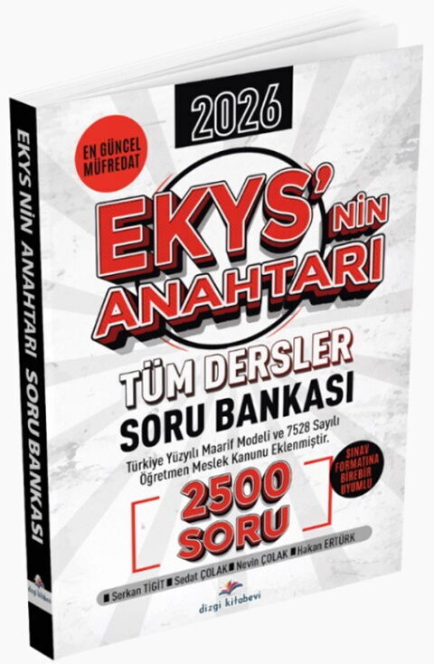 Dizgi Kitap Yayınları 2026 MEB EKYS Müdür ve Müdür Yardımcılığı EKYS nin Anahtarı Tüm Dersler Soru Bankası