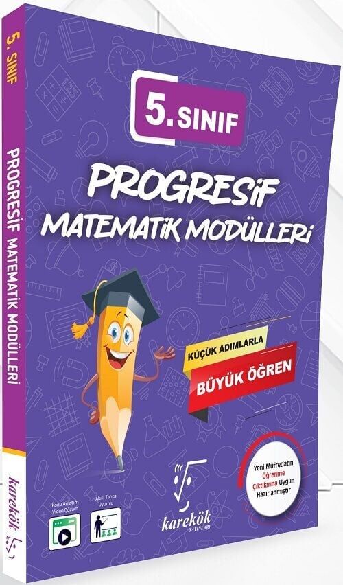 Karekök 5. Sınıf Progresif Matematik Modülleri Karekök Yayınları