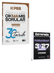 Akademi Denizi 2027 KPSS Tarih Çıkmamış Sorular 30 Deneme Çözümlü+ EVP Akademi Paragraf