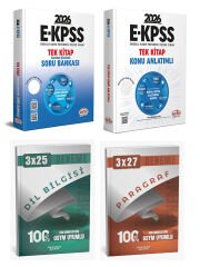 Editör + Anla Kazan 2026 EKPSS Tek Kitap Soru Bankası + Konu Anlatım + Paragraf Dil Bilgisi Deneme