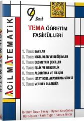 Acil Yayınları 9. Sınıf Matematik Tema Öğretim Fasikülleri