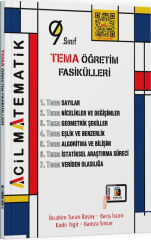 Acil Yayınları 9. Sınıf Matematik Tema Öğretim Fasikülleri