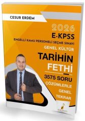 Pelikan 2026 EKPSS Tarihin Fethi 3575 Soru Genel Tekrar Çözümlü - Cesur Erdem Pelikan Yayınları