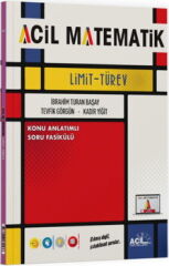 Acil Yayınları Acil Matematik Limit Türev