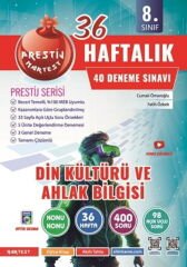 Nartest Yayınları 8. Sınıf Haftalık Din Kültürü Ve Ahlak Bilgisi Denemeleri