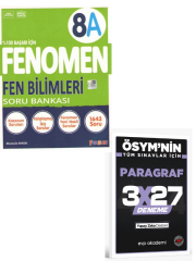 FENOMEN 2027 8 FEN BİLİMLERİ SORU BANKASI (A)+ EVP Akademi Paragraf