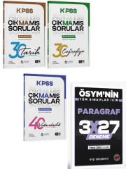 Akademi Denizi KPSS Tarih + Coğrafya + Vatandaşlık Çıkmamış Sorular 100 Deneme 3 lü Set + EVP Akademi Paragraf