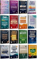 Türkçe ÖABTDEYİZ ÖABT MEB-AGS Türkçe Öğretmenliği Tüm Kitaplar 16 lı Set - Enes Kaan Şahin Türkçe ÖABTDEYİZ