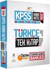 İnformal Yayınları 2026 KPSS Kara Kutu Türkçe TEK KİTAP ÖSYM ARŞİV Çıkmış Soru Bankası