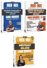 YENİ AGS - Hoca Kafası 2026 MEB-AGS Eğitimin Temelleri + Eğitim Bilimleri ve Türk Milli Eğitim Sistemi + Mevzuat Bilgisi Soru Bankası 3 lü Set - Ömer Ekici, Esra Özkan Karaoğlu Hoca Kafası Yayınları