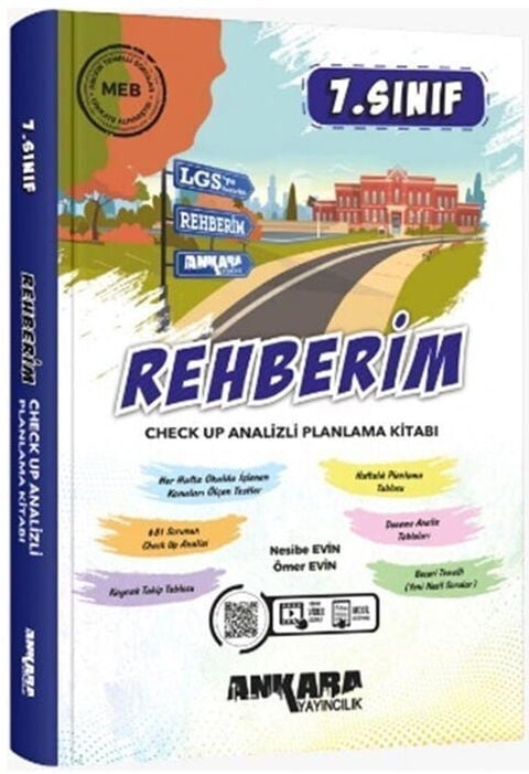 Ankara Yayıncılık 7. Sınıf LGS Rehberim Check Up Analizli Planlama Kitabı 2027