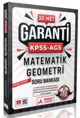Paraf Akademi KPSS MEB-AGS Matematik-Geometri Sayısal Yetenek 30 Net Garanti Soru Bankası - Selim Yüksel