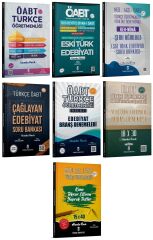 Türkçe ÖABTDEYİZ ÖABT MEB-AGS Türkçe Öğretmenliği Edebiyat 7 li Set - Enes Kaan Şahin Türkçe ÖABTDEYİZ
