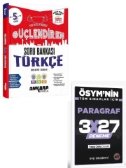 Ankara 2027 5. Sınıf Türkçe Güçlendiren Maarif Model Soru Bankası+ EVP Akademi Paragraf