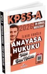 Dizgi Kitap 2026 KPSS A Grubu Anayasa Hukuku Video Ders Notları