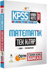 İnformal Yayınları 2026 KPSS Kara Kutu Matematik TEK KİTAP ÖSYM Arşiv Çıkmış Soru Bankası