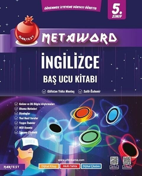 Nartest Yayınları 5. Sınıf İngilizce Metaword Baş Ucu Kitabı