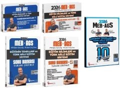 YENİ AGS - Hoca Kafası 2026 MEB-AGS Eğitimin Temelleri + Eğitim Bilimleri ve Türk Milli Eğitim Sistemi Video Ders Notları + Soru Bankası + 10 Deneme 5 li Set - Ömer Ekici Hoca Kafası Yayınları