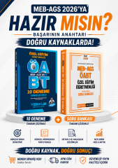 Pegem 2026 MEB AGS ÖABT Özel Eğitim Soru Bankası & ÖABT Özel Eğitim Öğretmenliği 10 Deneme Yediiklim Seti