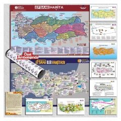 Mehmet Eğit KPSS TYT AYT Efsane 10 lu Harita Seti