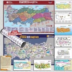 Mehmet Eğit KPSS TYT AYT Efsane 10 lu Harita Seti