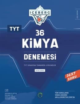 Okyanus Yayınları TYT Kimya Iceberg 36 Deneme