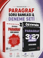 Öğreti Akademi Kim Korkar Paragraf Soru Bankası & 3x27 Paragraf Deneme EVP Akademi Seti