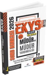 Dizgi Kitap 2026 MEB EKYS Müdür ve Müdür Yardımcılığı Soru Bankası 5. Baskı